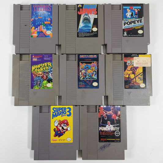 Lot of Nintendo NES Games