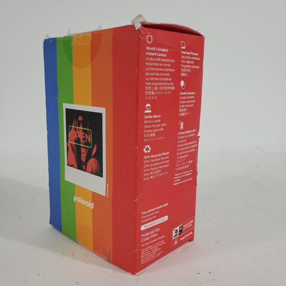 New Polaroid Go Instant Camera Generation 2 + 16 Color Photos Bundle 6282