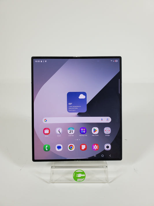 Broken Unlocked Samsung Galaxy Z Fold6 12GB RAM 256GB SM-F956U CRACKED