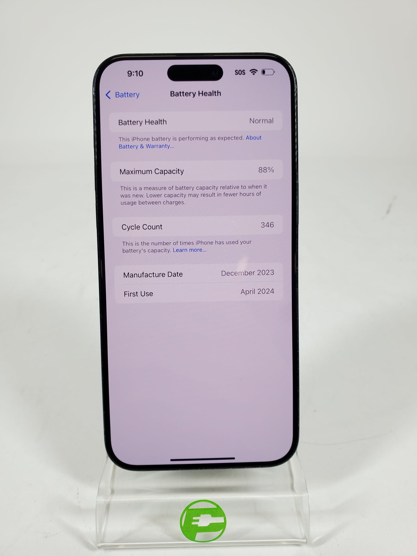 Unlocked Apple iPhone 15 Pro Max 256GB BLUE MU693LL/A