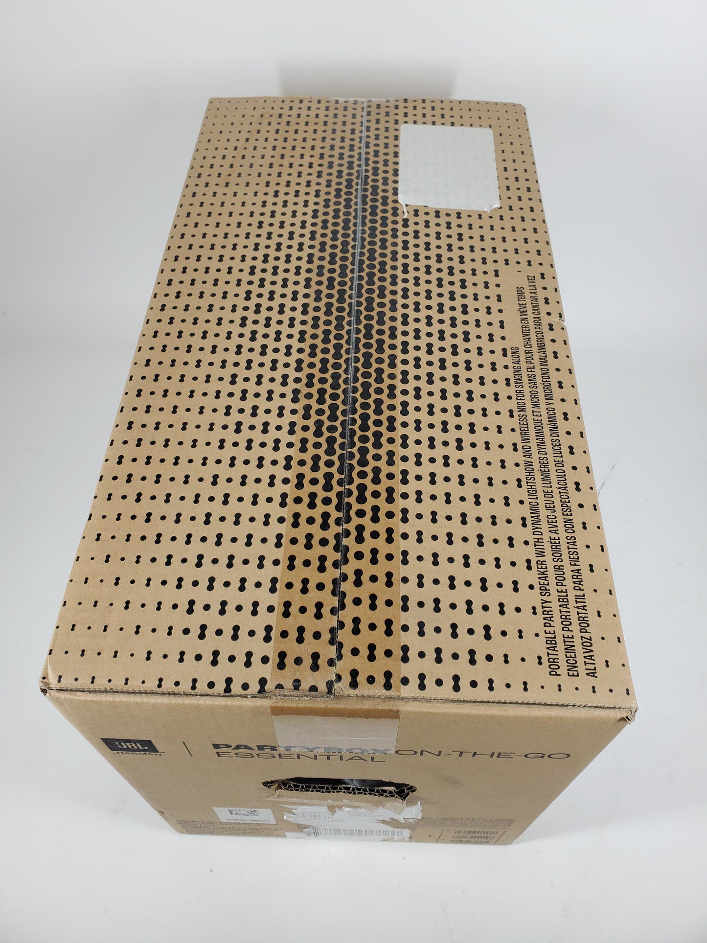 New JBL Partybox On-The-Go Portable Party Speaker Black PARTYBOXOTG