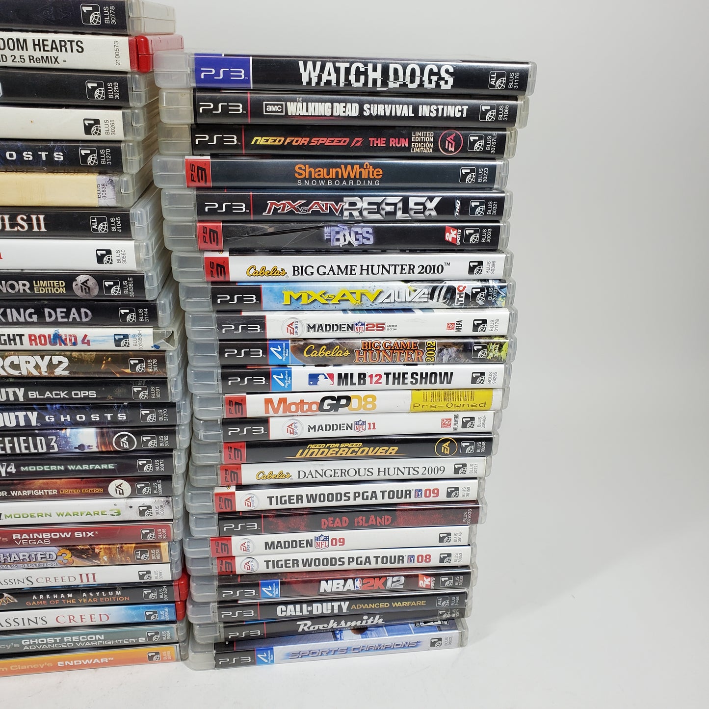 Lot of 162 Sony PlayStation 3 PS3 Games See Description for Titles