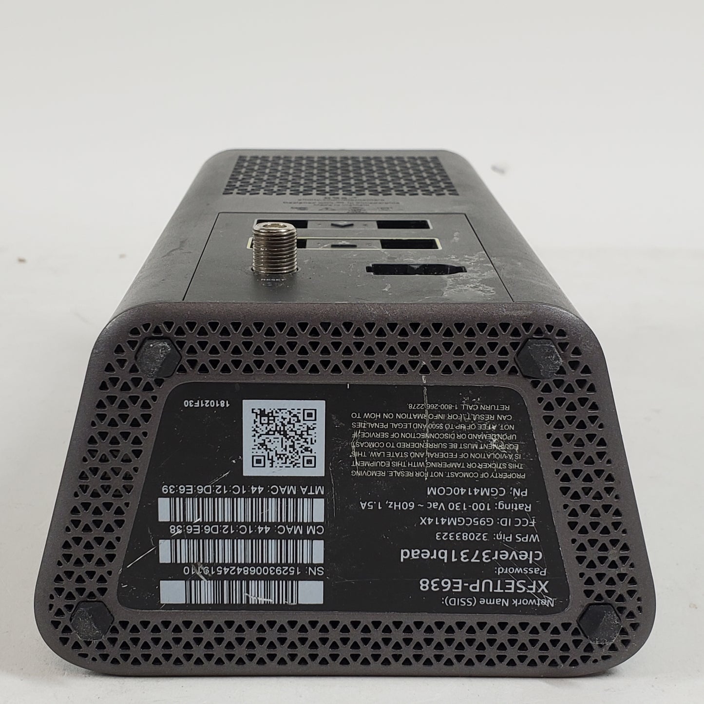 Xfinity CGM4140COM Cable Modem-Router Combo CGM4140COM