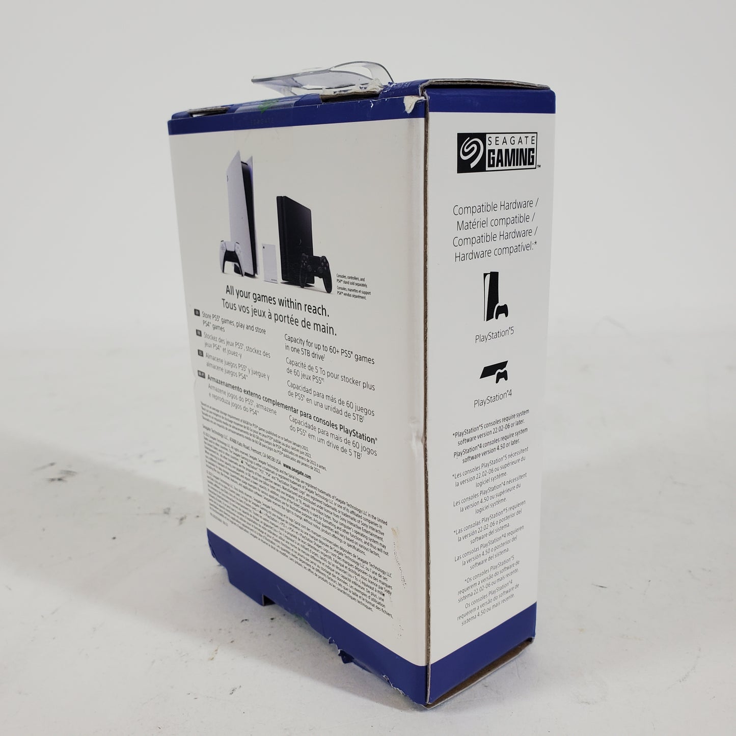 New Sony Playstation 5 PS5 Game Drive White STLV5000100