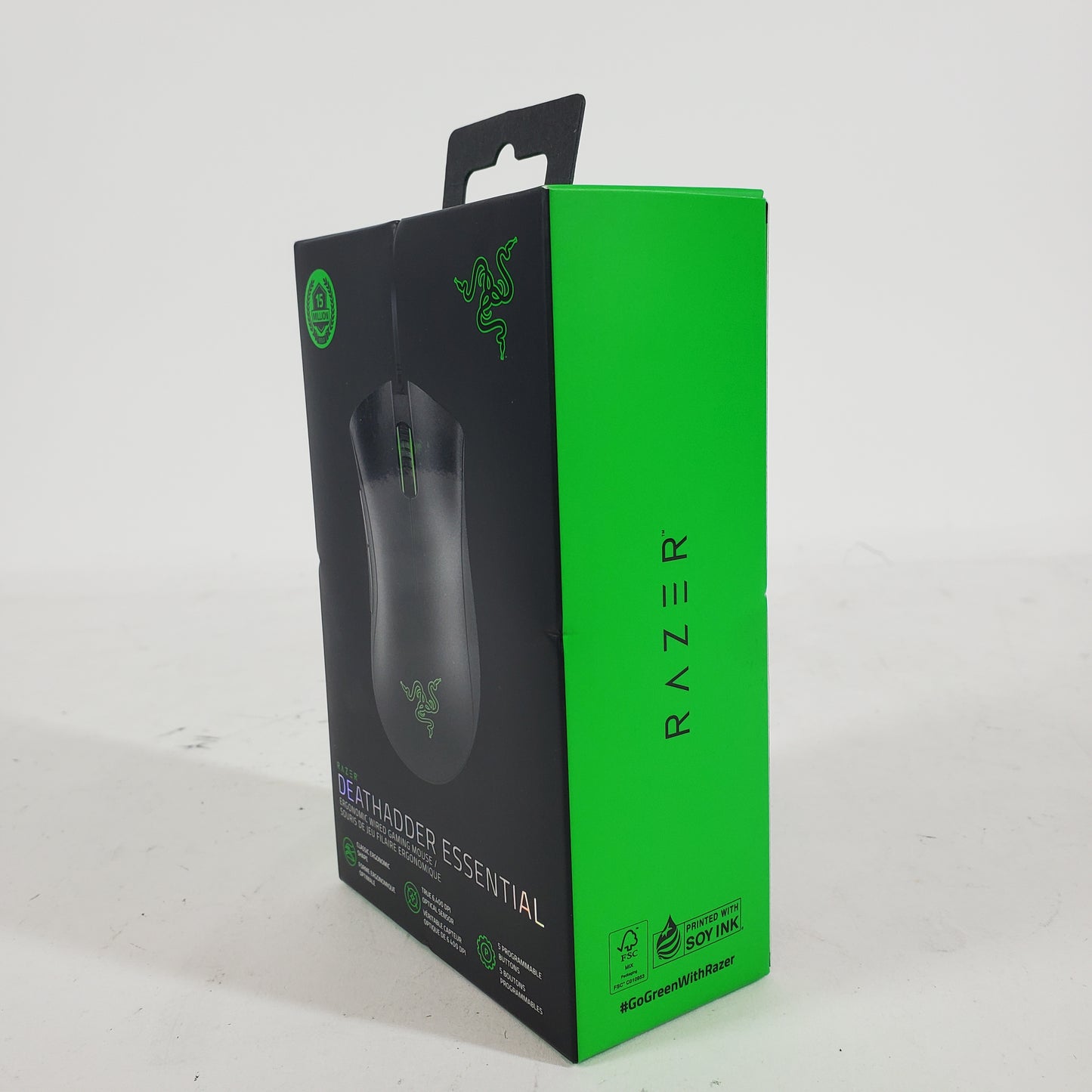 New Razer Deathadder Essential Black RZ01-03850100-R3U1 Multi-Platform