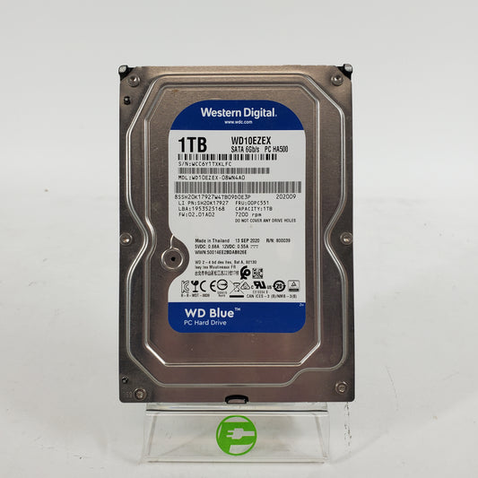Western Digital 3.5" WD Blue 1TB eSATA III 6Gbps HDD WD10EZEX