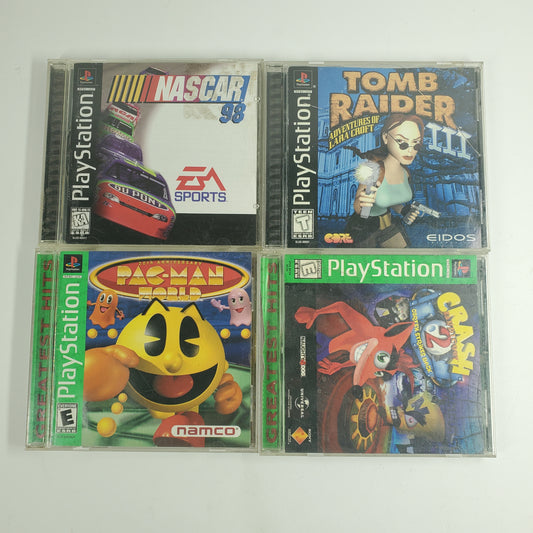 Lot of 4 Sony PlayStation 1 PS1 Games