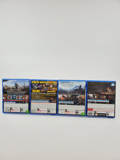 Lot of 4 Sony PlayStation 4 PS4 Games
