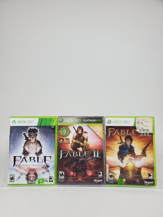Lot of 3 Microsoft Xbox 360 Games