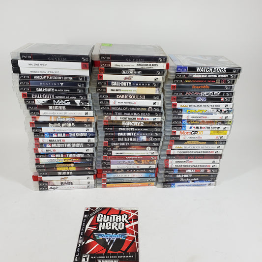 Lot of 162 Sony PlayStation 3 PS3 Games See Description for Titles