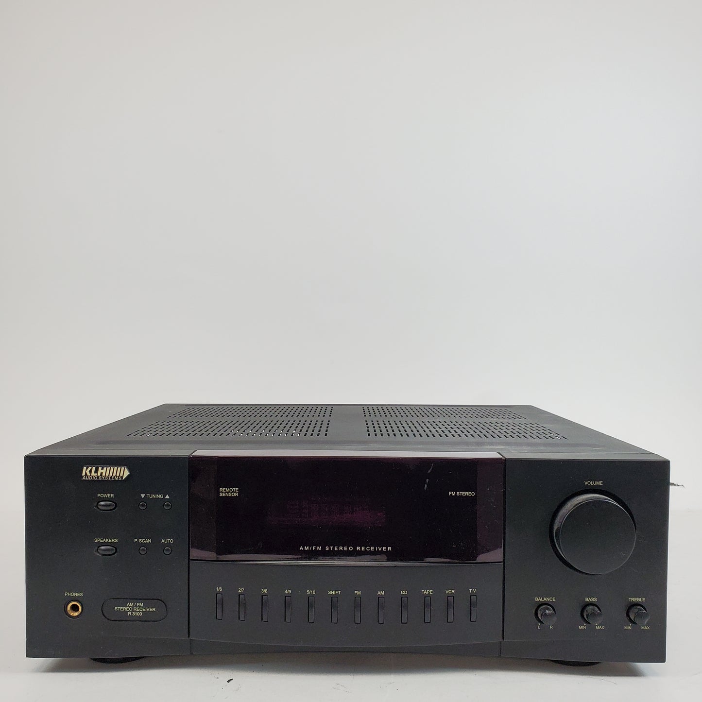 KLH R3100 2-Channel AM/FM Stereo Receiver R3100
