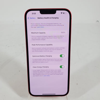 Unlocked Apple iPhone 14 Plus 128GB Red MQ3V3LL/A