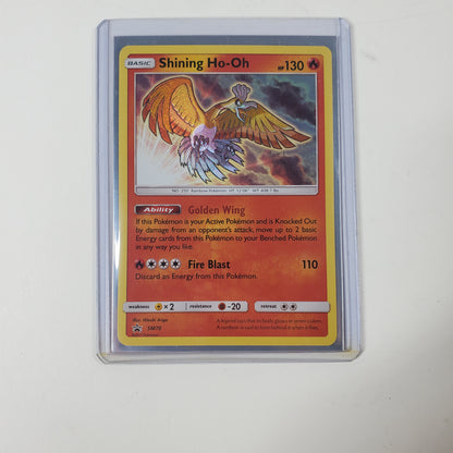 Pokémon TCG Sun & Moon Shining Ho-Oh sm70 Holo English