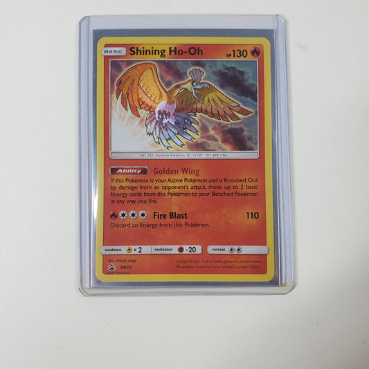 Pokémon TCG Sun & Moon Shining Ho-Oh sm70 Holo English