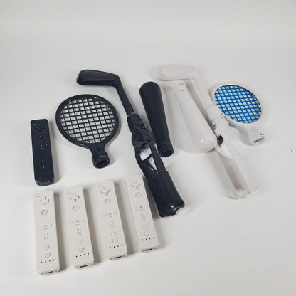 Drean Gear Putter, Bat, Tennis, 5 remotes video game accessories DGWI-1130