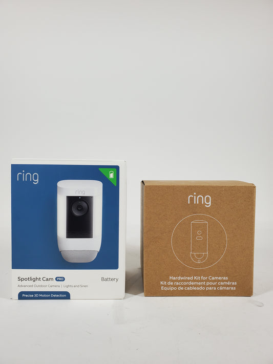New Ring Spotlight Cam Pro Security Cam 54009