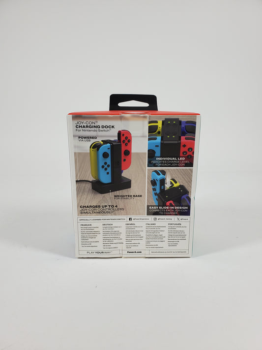 New POWERA Joy-Con Charging Dock Black