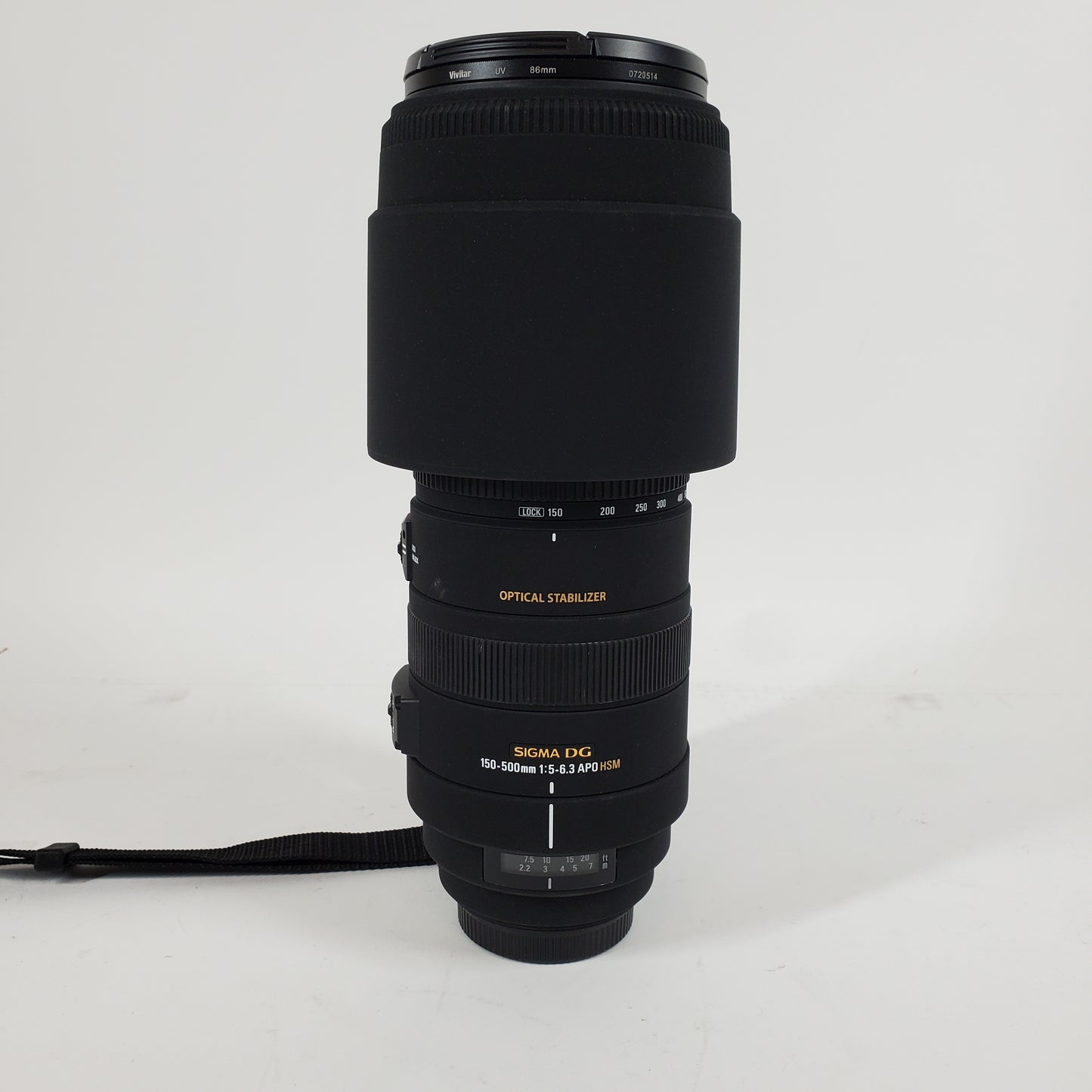 Sigma DG 150-500mm 1:5-6.3 150-500mm 1:5-6.3 Auto & Manual Lens