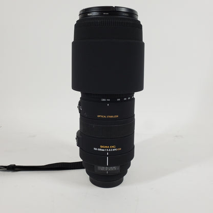 Sigma DG 150-500mm 1:5-6.3 150-500mm 1:5-6.3 Auto & Manual Lens