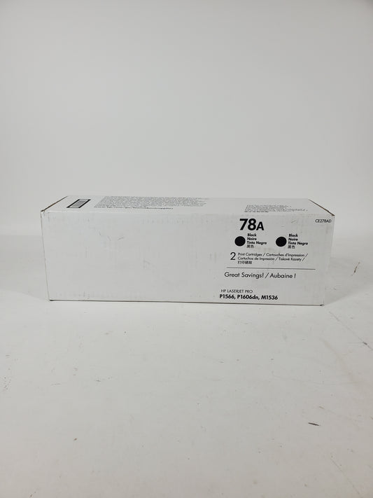 New HP 78a CE278A Black Print Cartridge