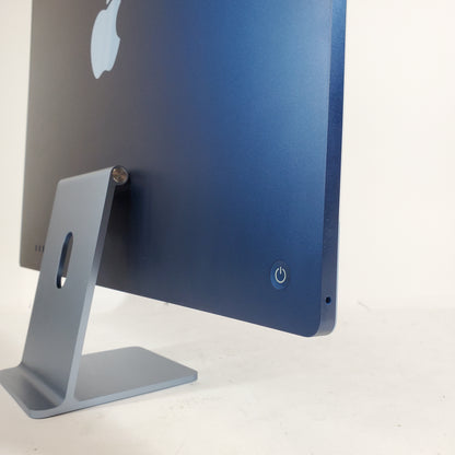 2021 Apple iMac 24" M1 3.2GHz 8GB RAM 256GB SSD Blue MGPK3LL/A