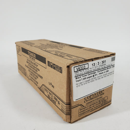 New Kyocera Mita Black Toner Cartridge TONER  TK-18