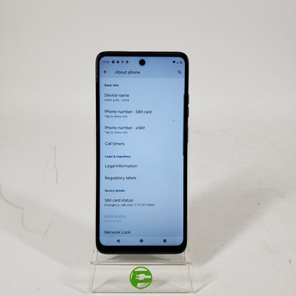 Xfinity Mobile Motorola Moto G 5G 128GB 14 Black XT2417-1