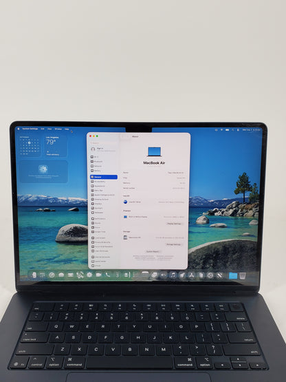 2025 Apple MacBook Air 15" M4 10C GPU 4.5GHz 16GB RAM 256GB SSD A3241