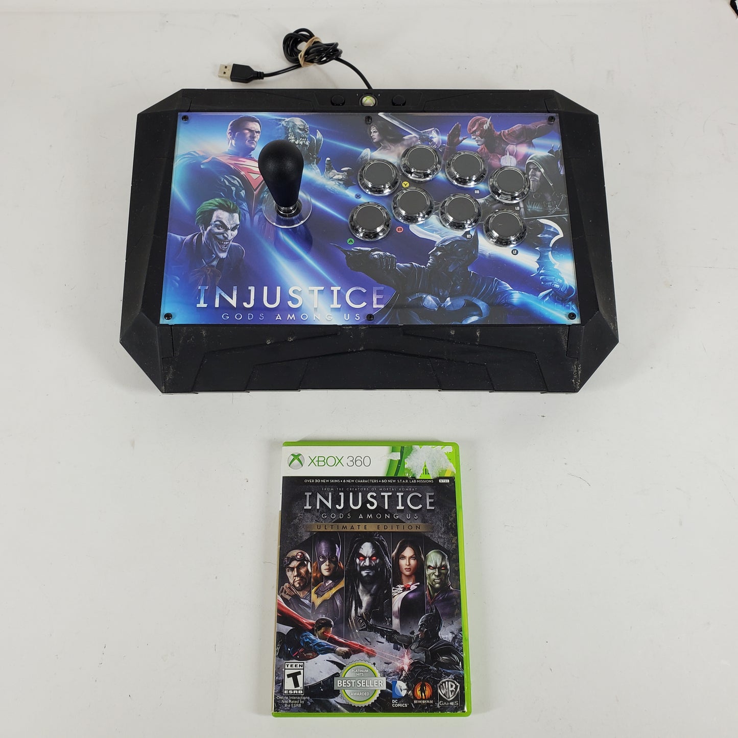 PDP Injustice Gods Among Us Battle Edition Fight Stick Fight Stick 1000381321