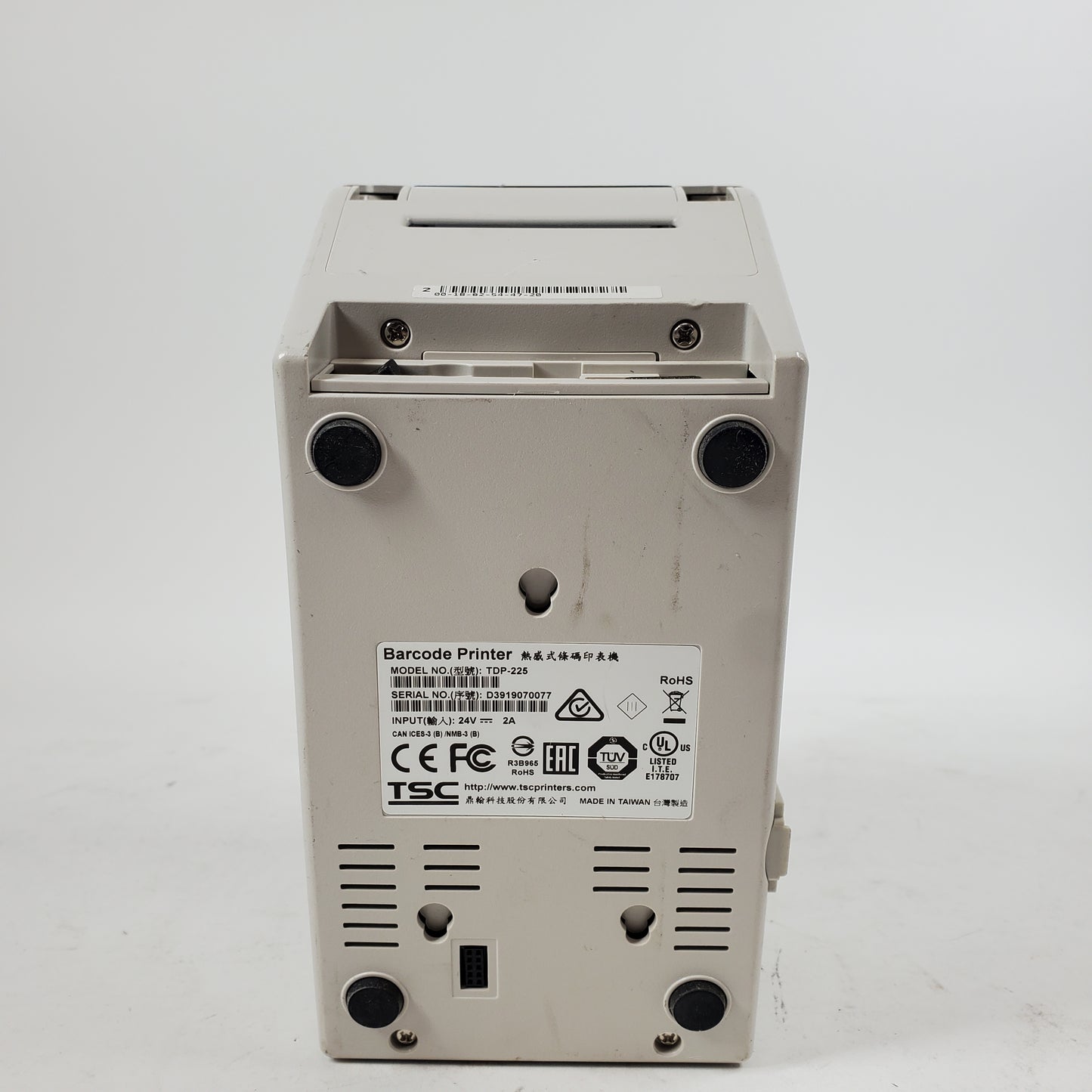 TSC  TDP-225  Desktop Barcode Label Printer TDP-225