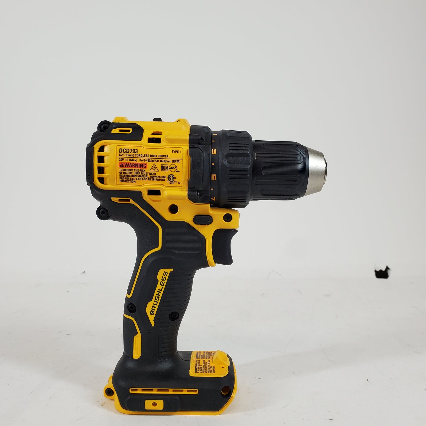 DeWalt DCD793 20V MAX 1/2" (13mm) Cordless Drill Driver