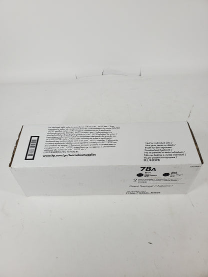New HP 78a CE278A Black Print Cartridge