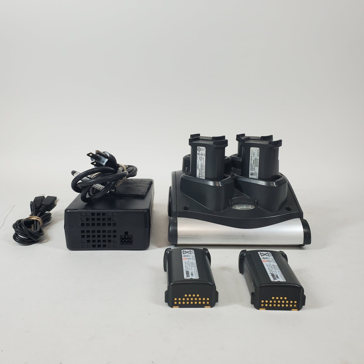 6 Symbol 21-65587-03 Batteries + Charging Dock Rechargeable 