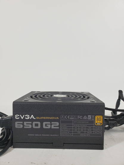 EVGA SuperNOVA 650 G2 220-G2-0650 80 Plus Gold 650W Fully Modular Power Supply