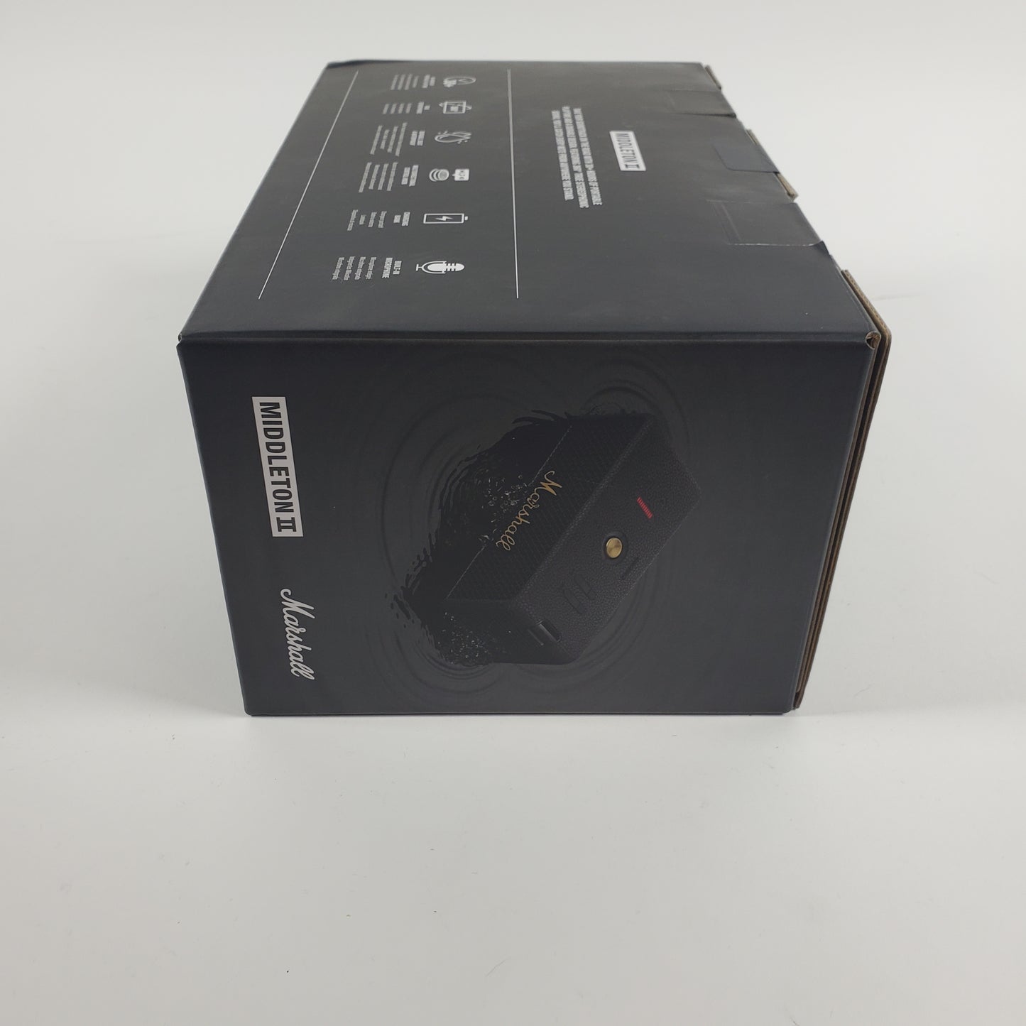 New Marshall MiddleTon II Portable Bluetooth Speaker Beige 1007429