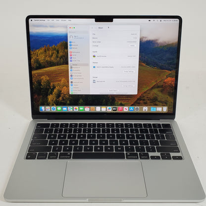 2022 Apple MacBook Air 13.6" M2 8C GPU 3.5GHz 8GB RAM 256GB SSD A2681