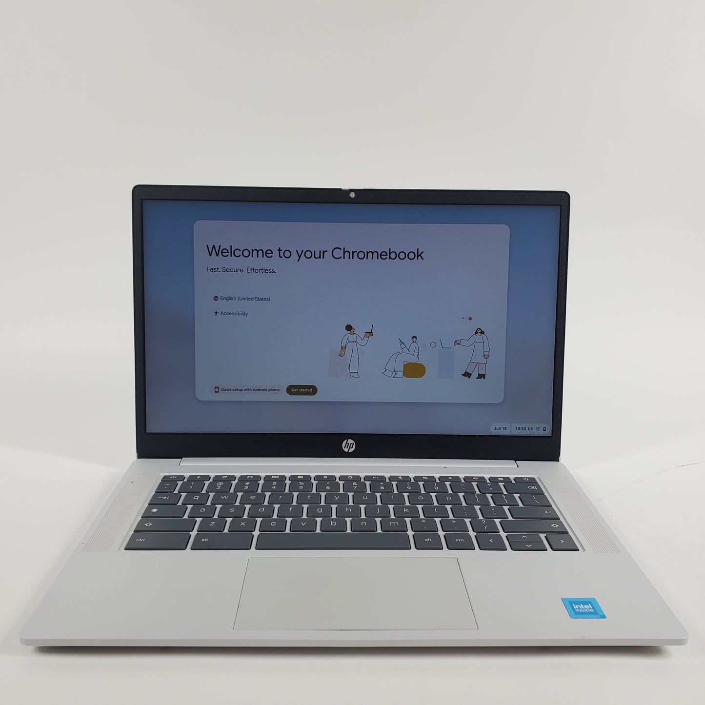 HP Chromebook 9E4Z3UA#ABA 14" N200 1.0GHz 4GB RAM 128GB SSD