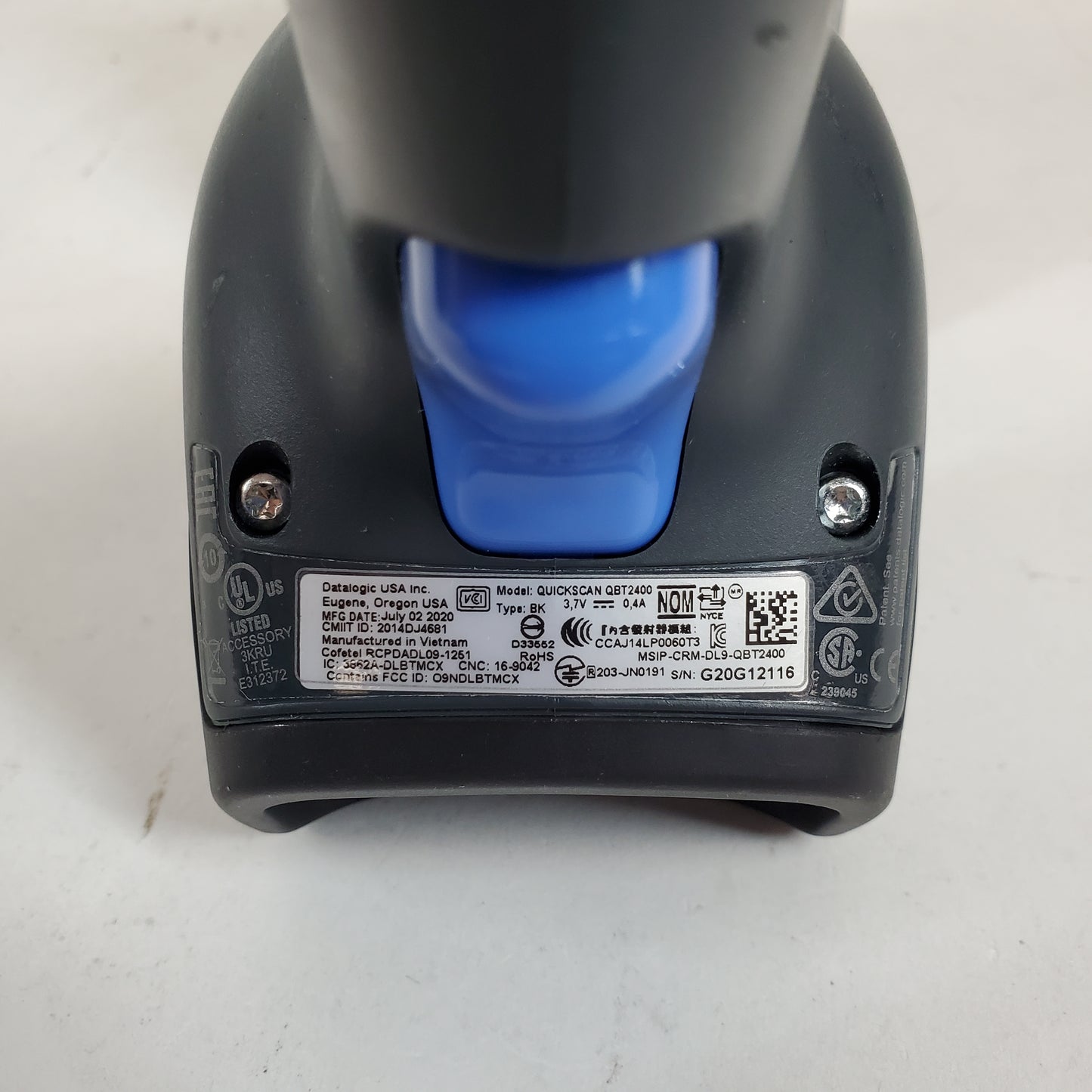 Datalogic Quickscan  BARCODE SCANNER QBT2400