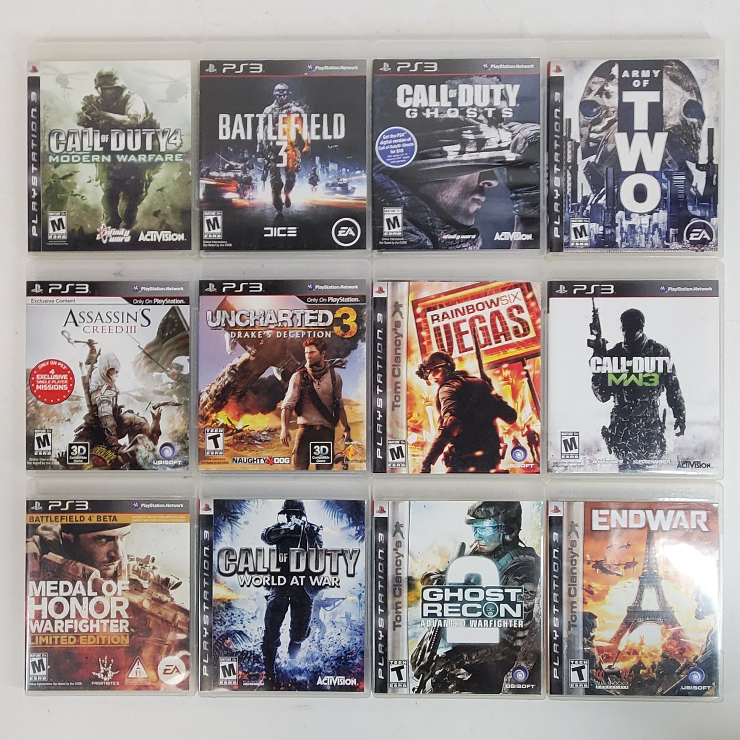 Lot of 23 Sony PlayStation 3 PS3 Games