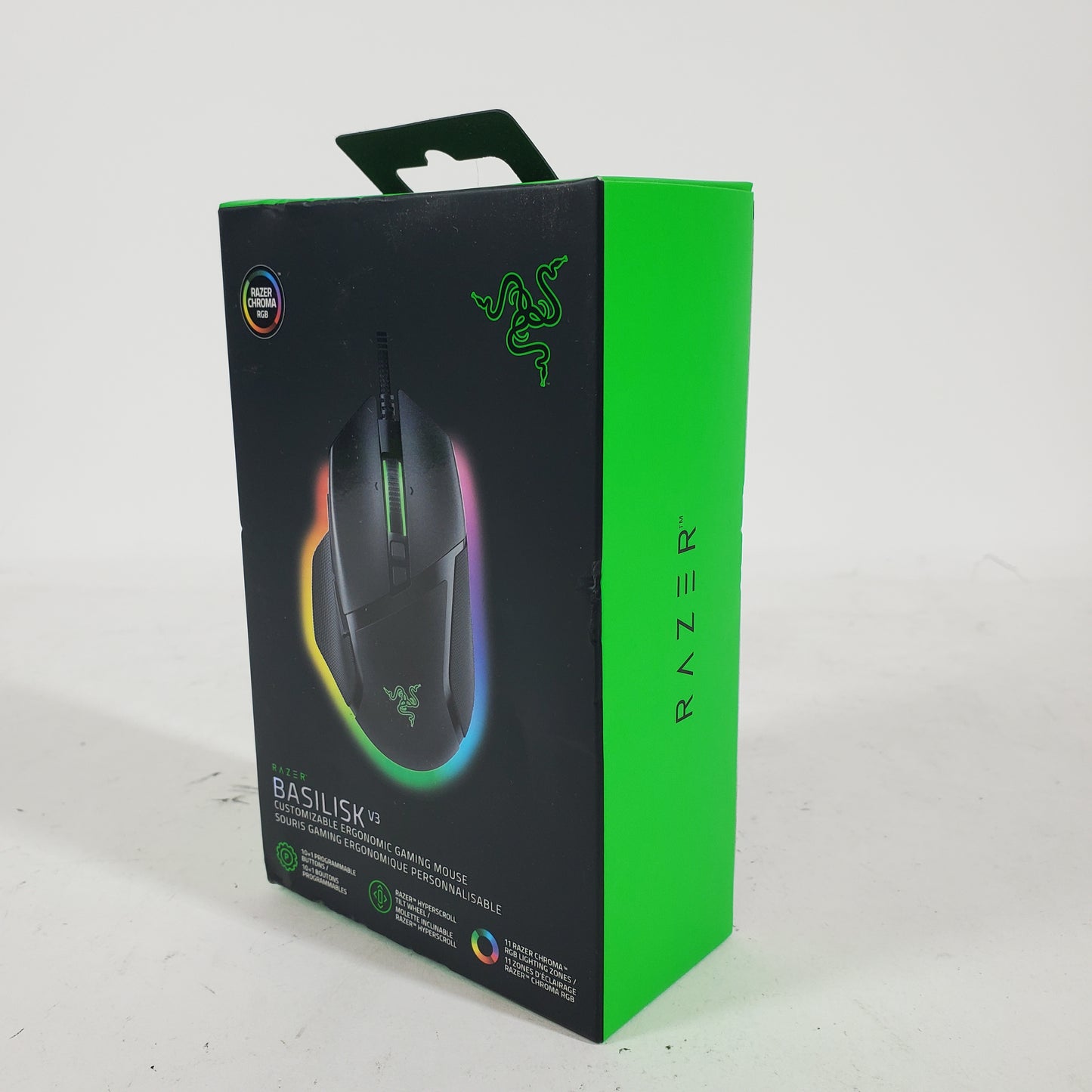 New Razer Basilisk V3 Black RZ01-04000100-R3U1 Multi-Platform