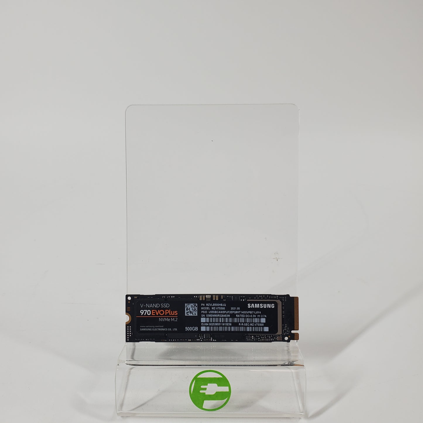Samsung 2280mm 970 EVO PLUS 500GB M.2 NVMe Gen 3.0 x 4 SSD MZVLB500HBJQ