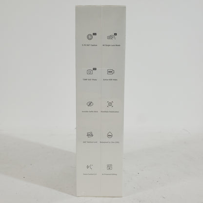 New Insta360 X3 72MP 360 Action Camera CINSAAQ/B