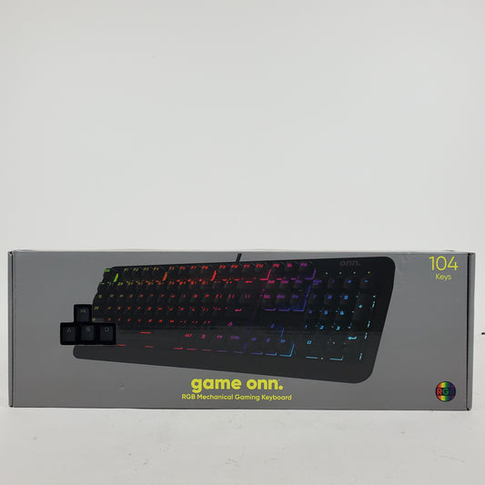 New game onn RGB Mechanical Gaming Keyboard GAMING MOUSE  2501