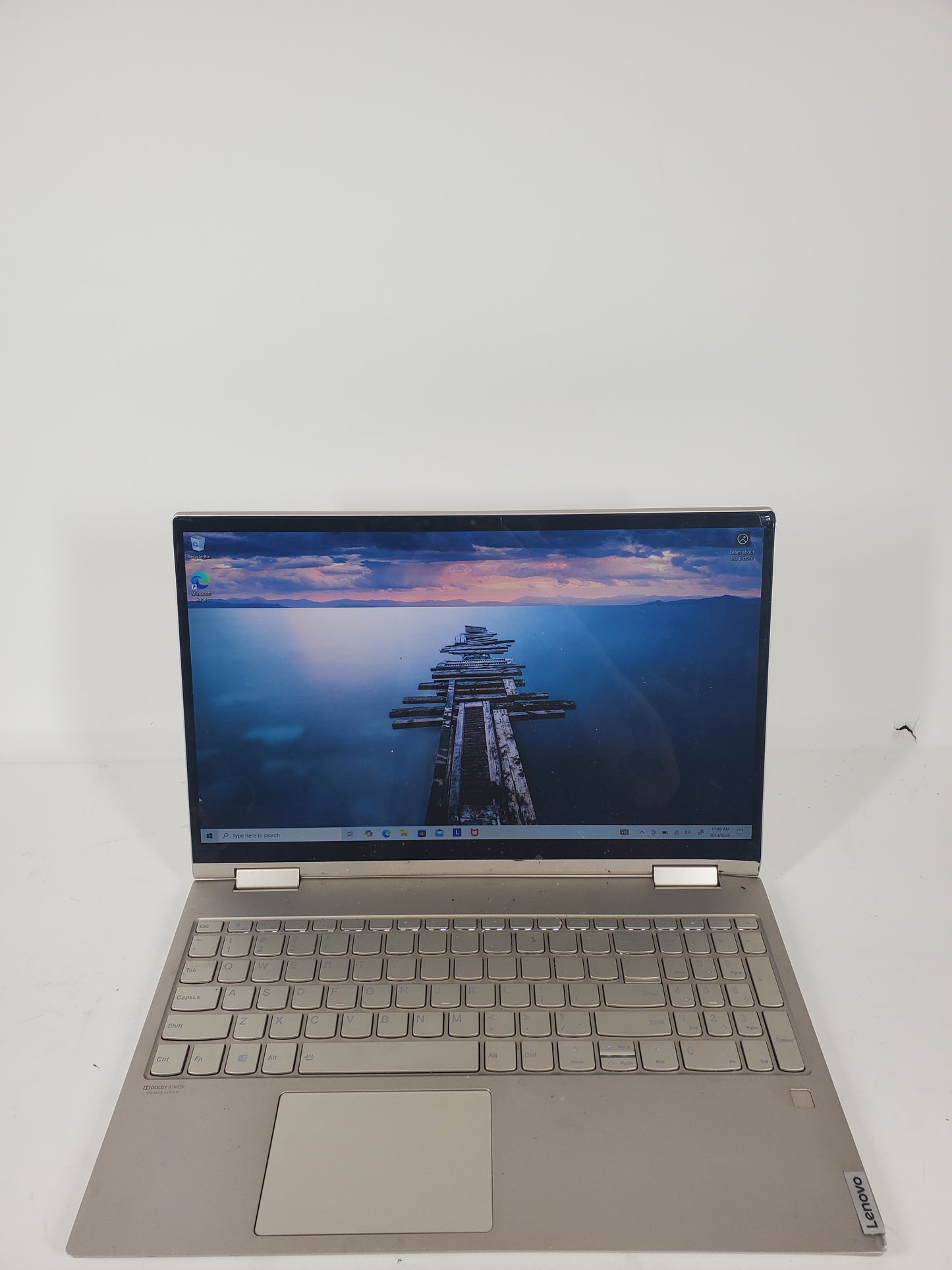 Broken Lenovo Yoga C740 15.6" i7-10510U 1.8GHz 12GB RAM 500GB SSD BAD LCD