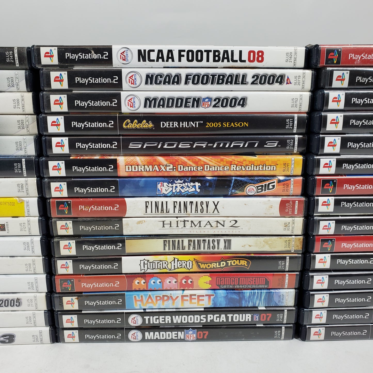 Lot of 91 Sony PlayStation 2 PS2 Games See Description for Titles