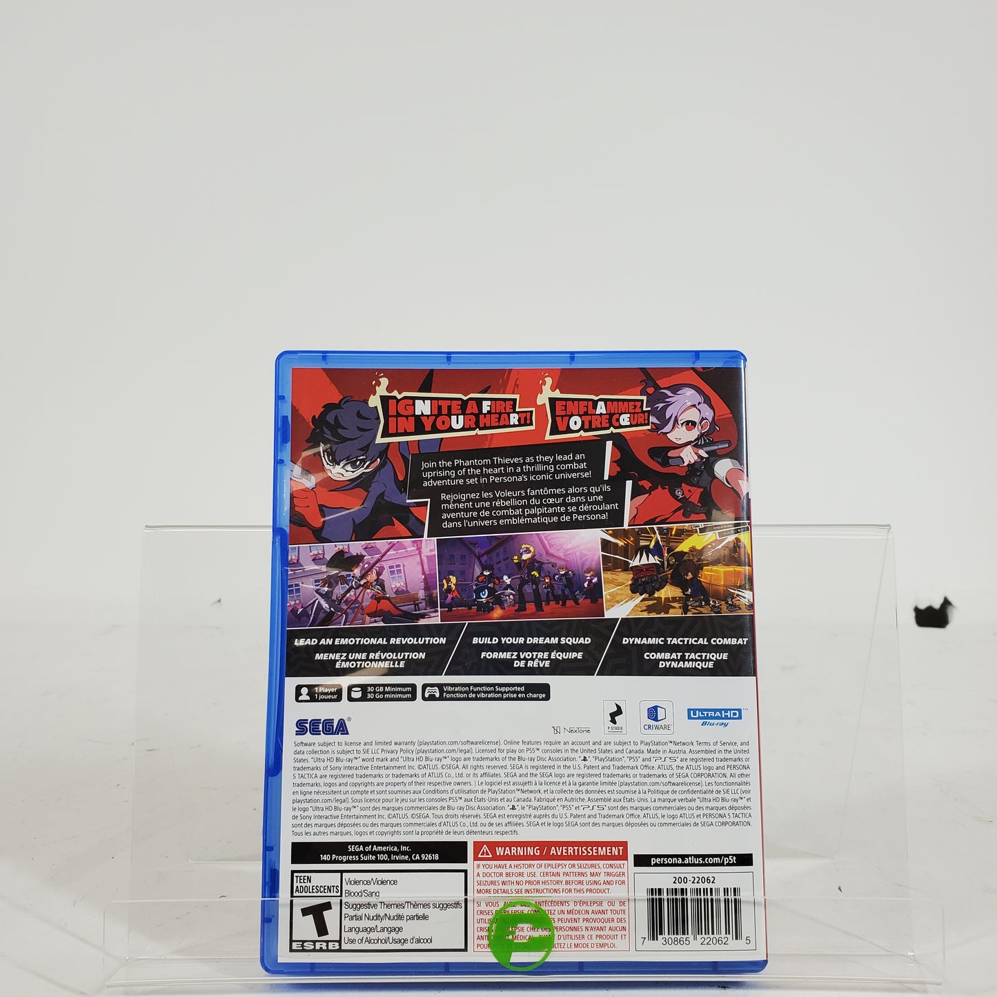 Persona 5 Tactica (Sony PlayStation 5 PS5, 2023)