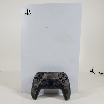 Sony PlayStation 5 Disc Edition PS5 825GB White Console Gaming System CFI-1215A