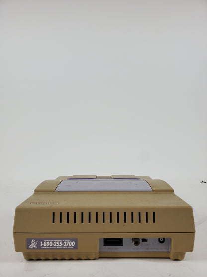 Super Nintendo Entertainment System NES Video Game Console NES-001 Gray