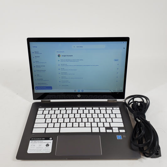 HP Chomebook x360 9UY16UA#ABA 14" Intel Pentim Silver N5030 1.0GHz 4GB RAM 128GB