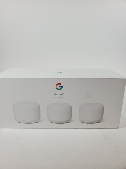 Google Nest Wifi Nest Wi-Fi System GA00823‑US